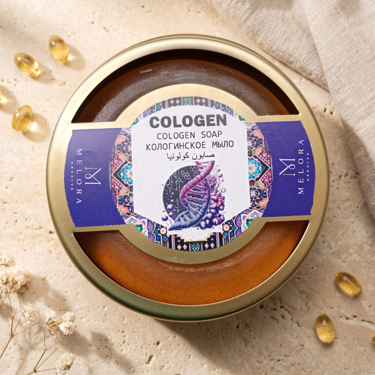 Collagen Soap in Metal Tin — 01