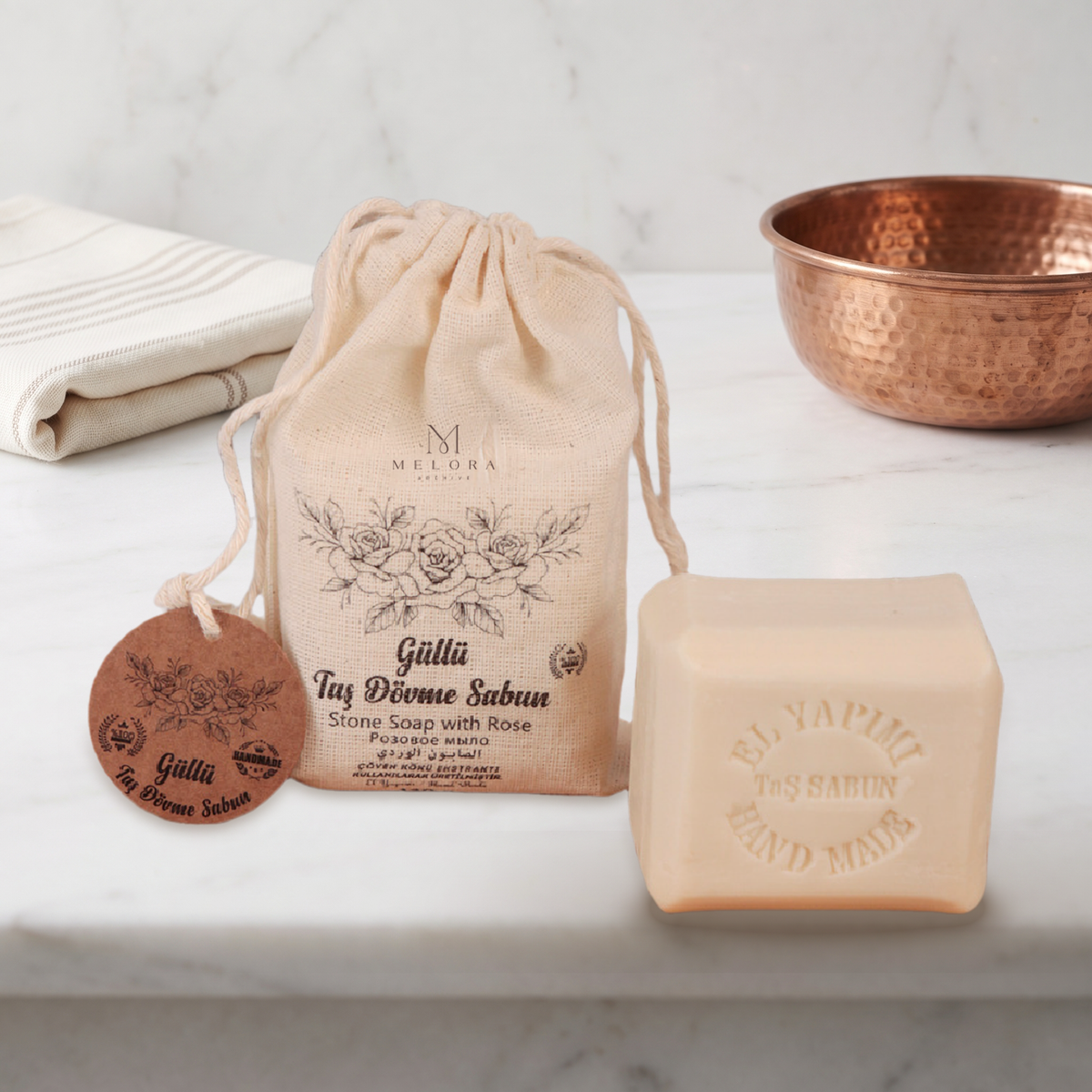 Rose Stone Soap — 01