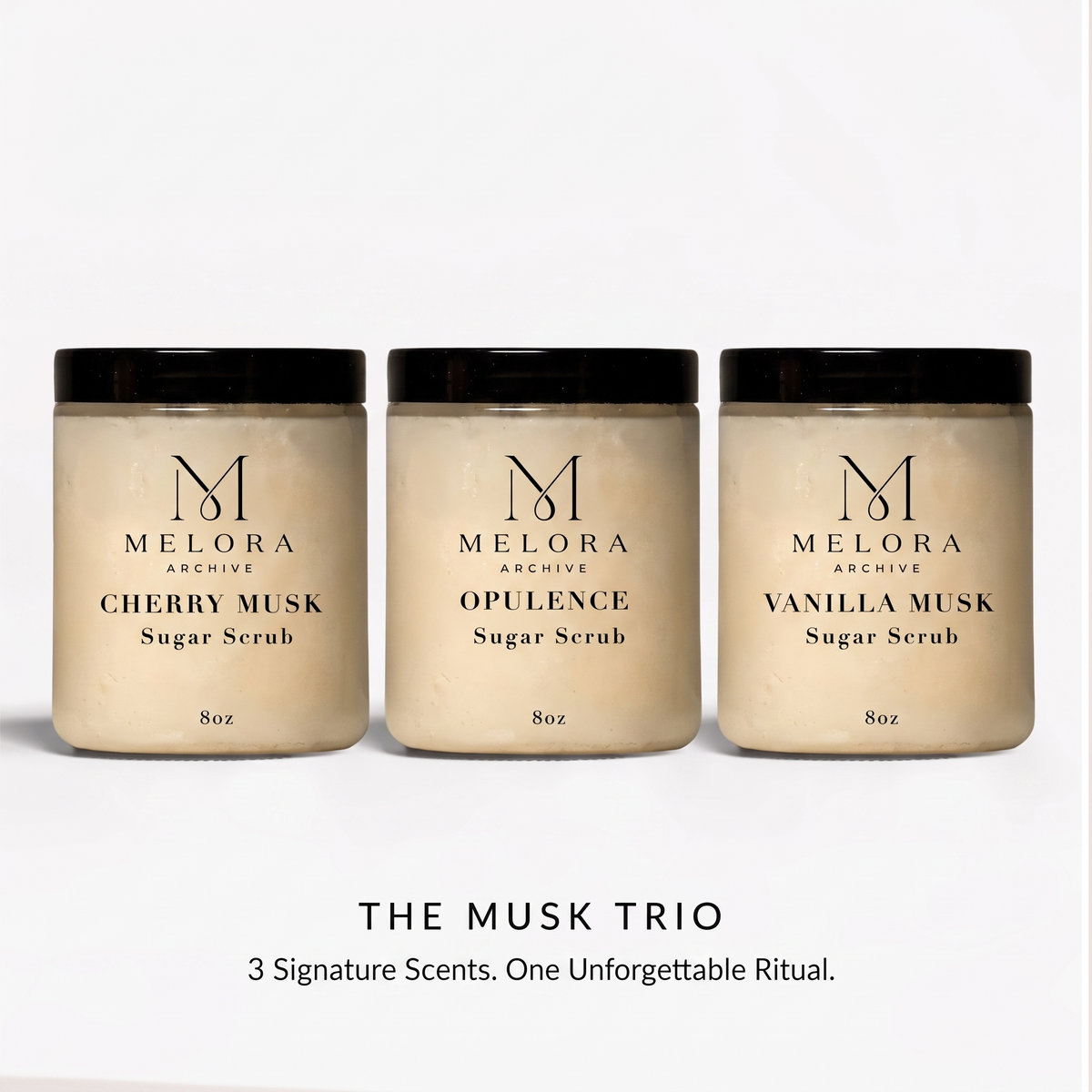 Musk Trio Sugar Scrub Set — 01