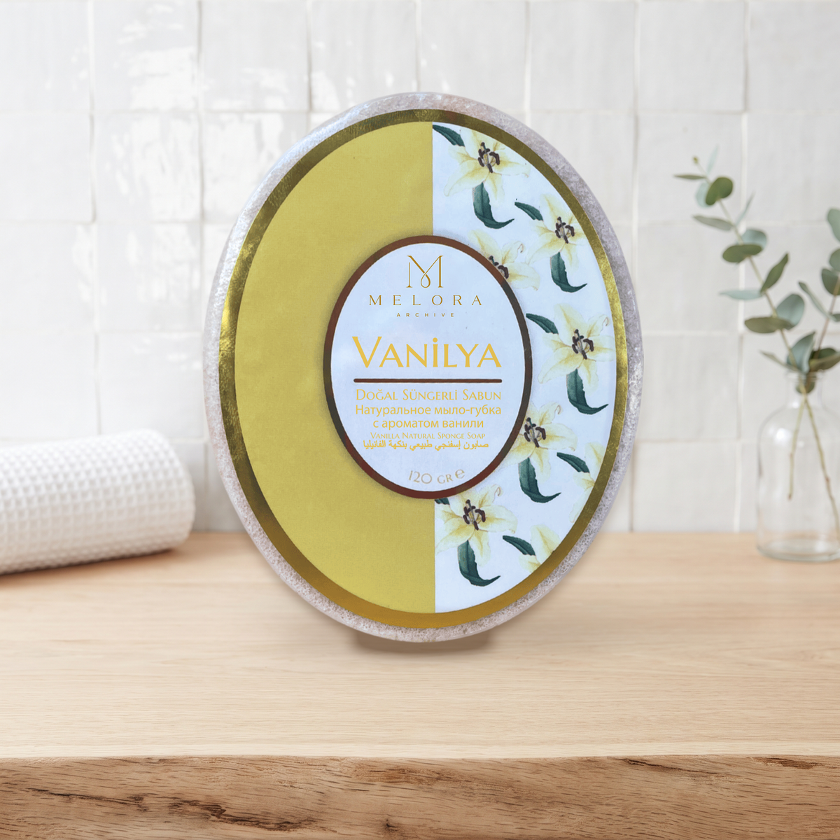 Vanilla Sponge Soap — 01