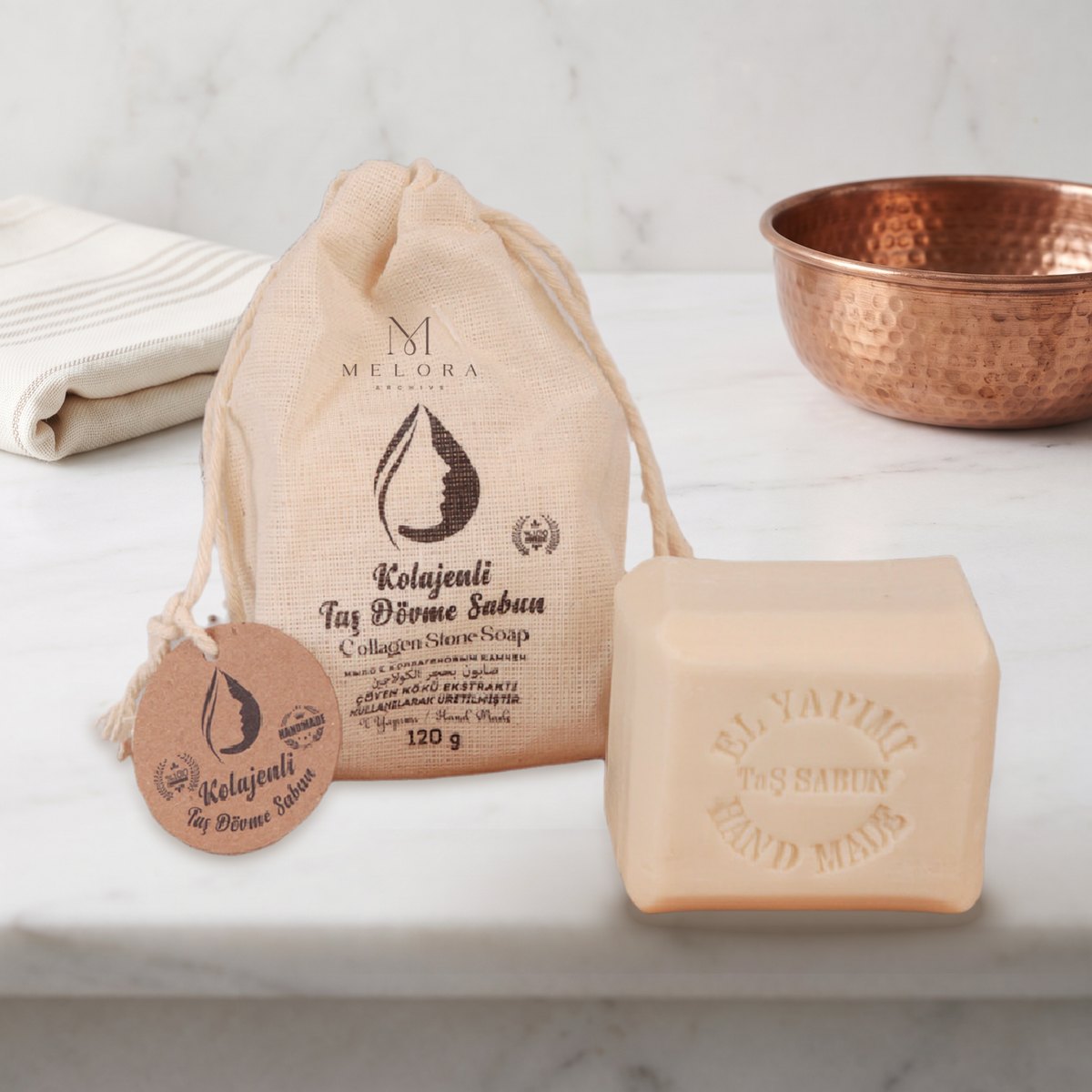 Collagen Stone Soap — 01