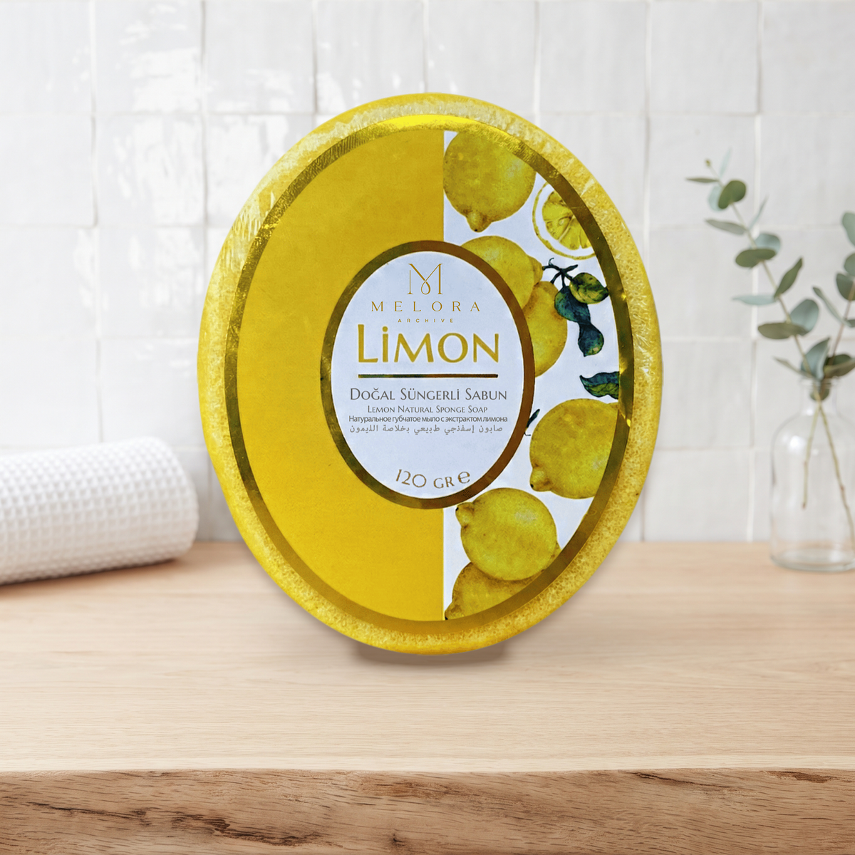 Lemon Sponge Soap — 01