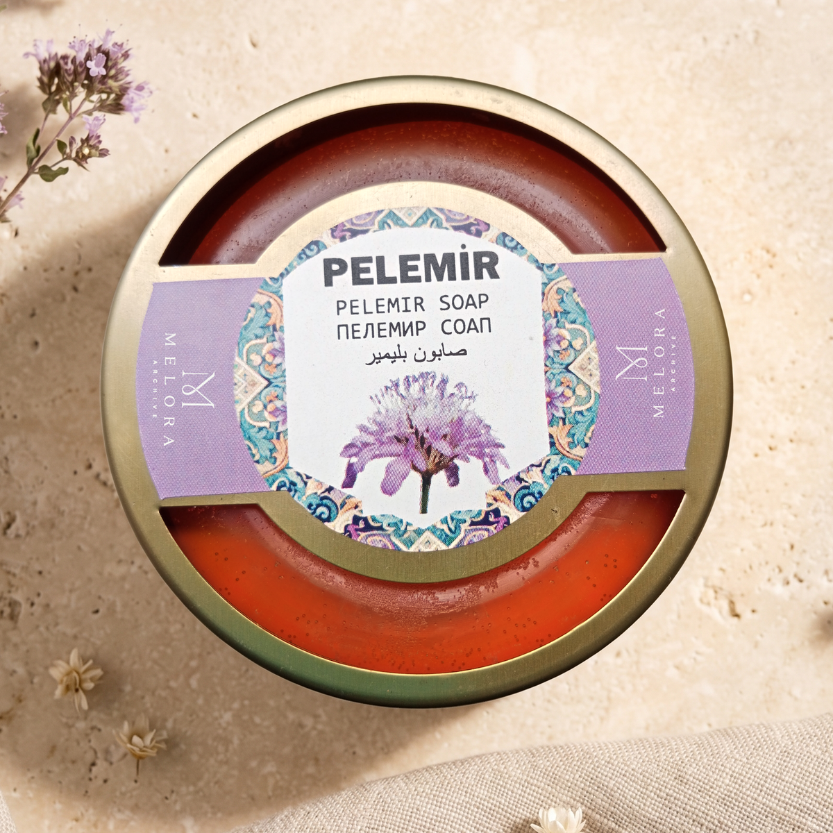 Pelemir Soap in Metal Tin — 01