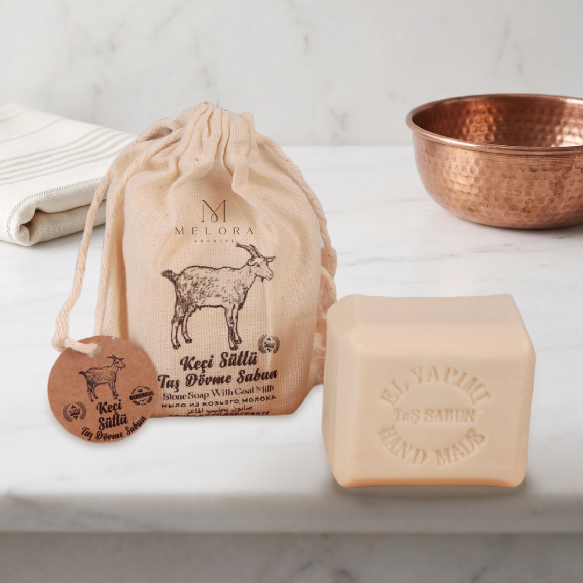 Goat Milk Stone Soap — 01