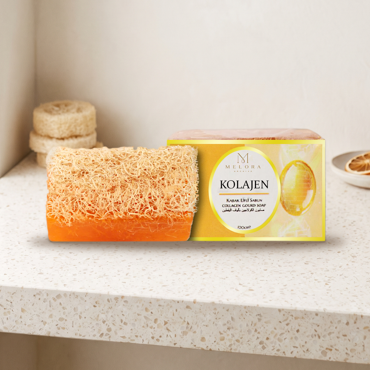 Collagen Loofah Soap — 01