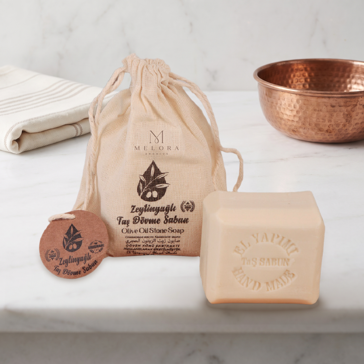 Olive Oil Stone Soap — 01
