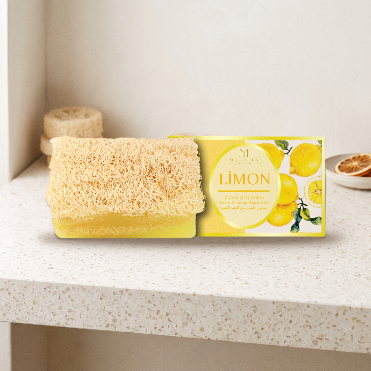 Lemon Loofah Soap — 01
